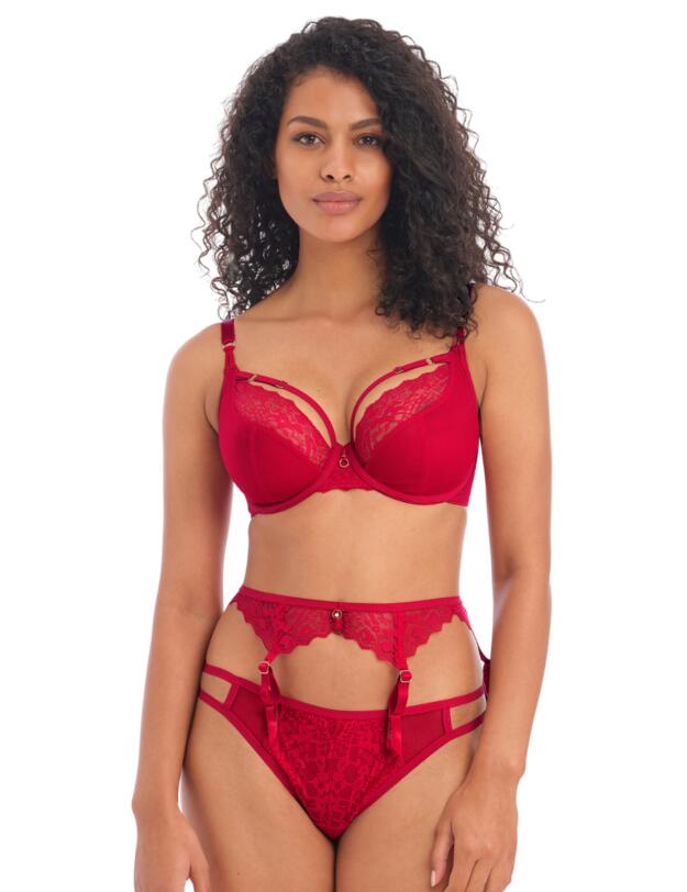 Freya Temptress Plunge Bra Cherry 