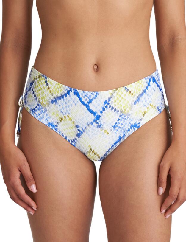 Marie Jo Lundey Bikini Brief  Lime Snake