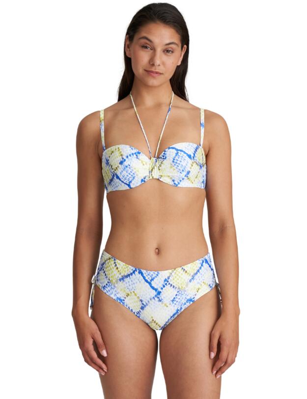 Marie Jo Lundey Bikini Brief  Lime Snake