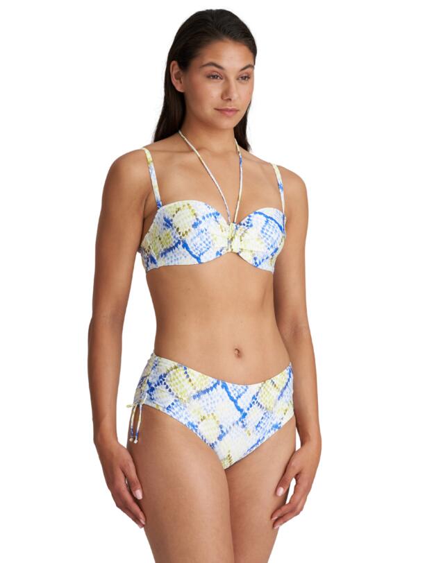 Marie Jo Lundey Multiway Bikini Top Lime Snake
