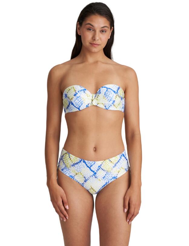 Marie Jo Lundey Multiway Bikini Top Lime Snake