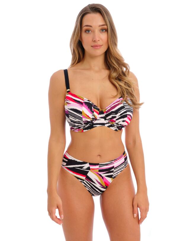 Fantasie Sanoa Island Mid Rise Bikini Brief Black