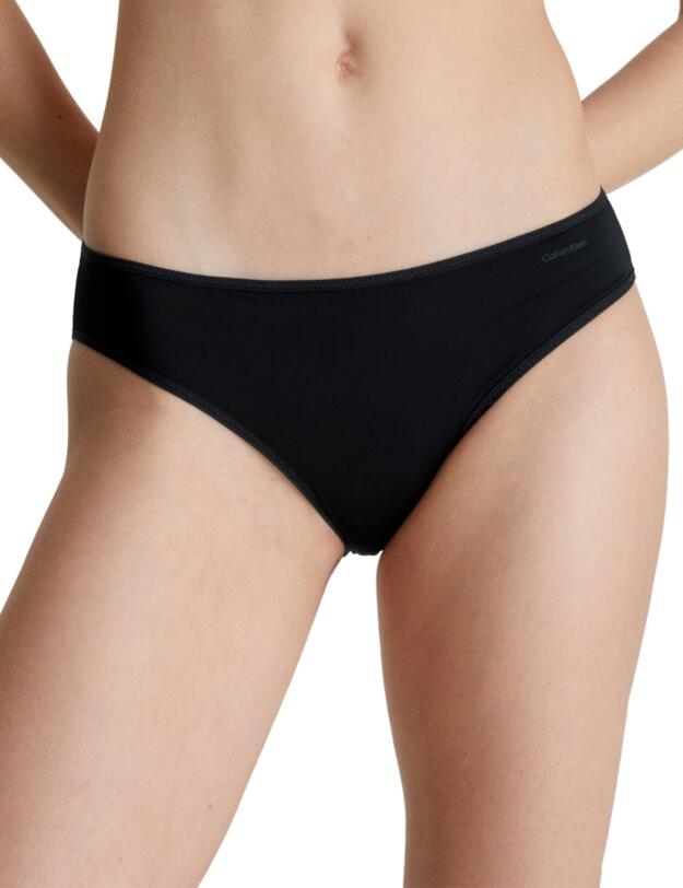 Calvin Klein Sheer Marquisette Bikini Style Brief Black 