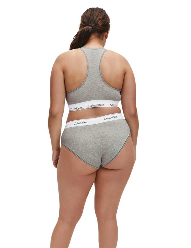 Calvin Klein Modern Cotton Hipster Briefs Grey Heather