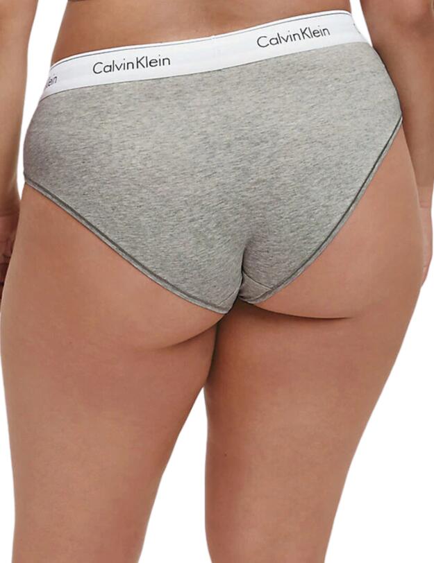 Calvin Klein Modern Cotton Hipster Briefs Grey Heather