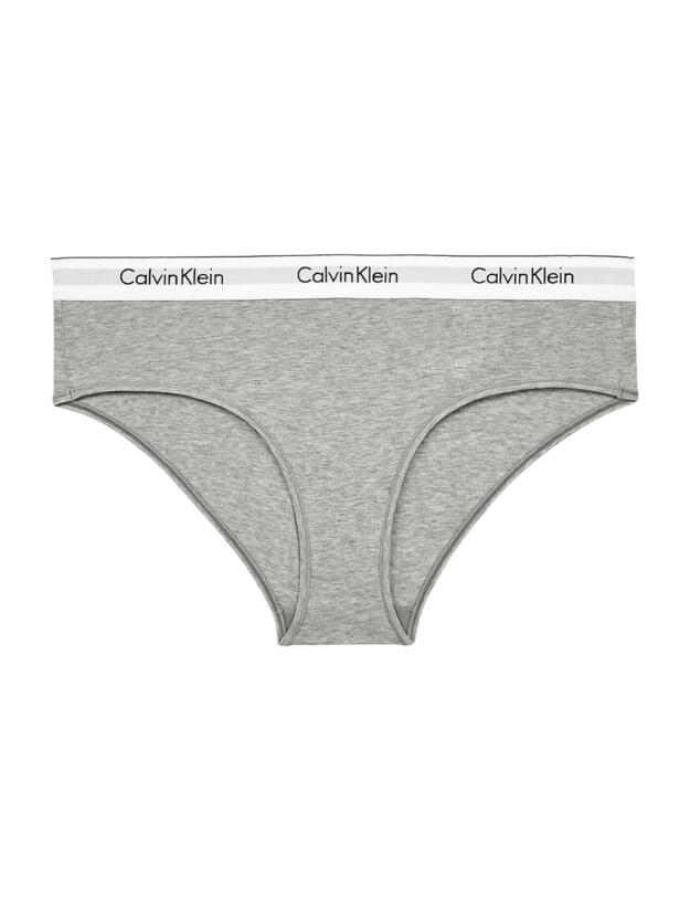 Calvin Klein Modern Cotton Hipster Briefs Grey Heather