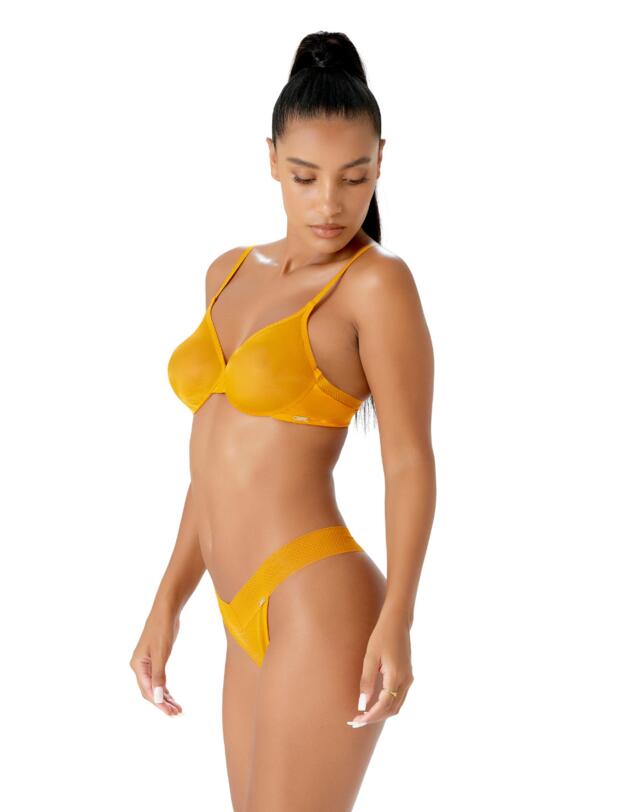 Gossard Glossies Tanga Thong Mango Sorbet