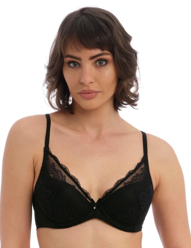 Wacoal Ravissant Plunge Bra Black