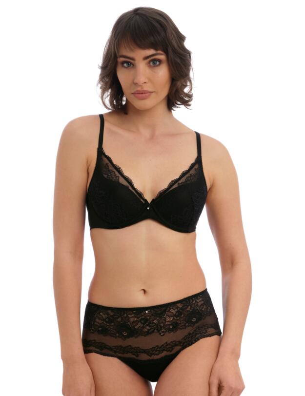 Wacoal Ravissant Plunge Bra Black