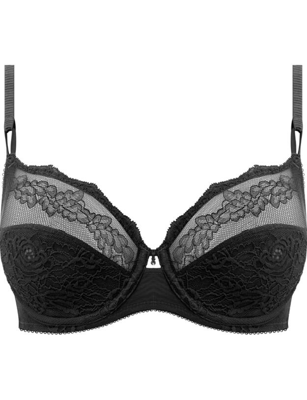 Wacoal Ravissant Balcony Bra Black