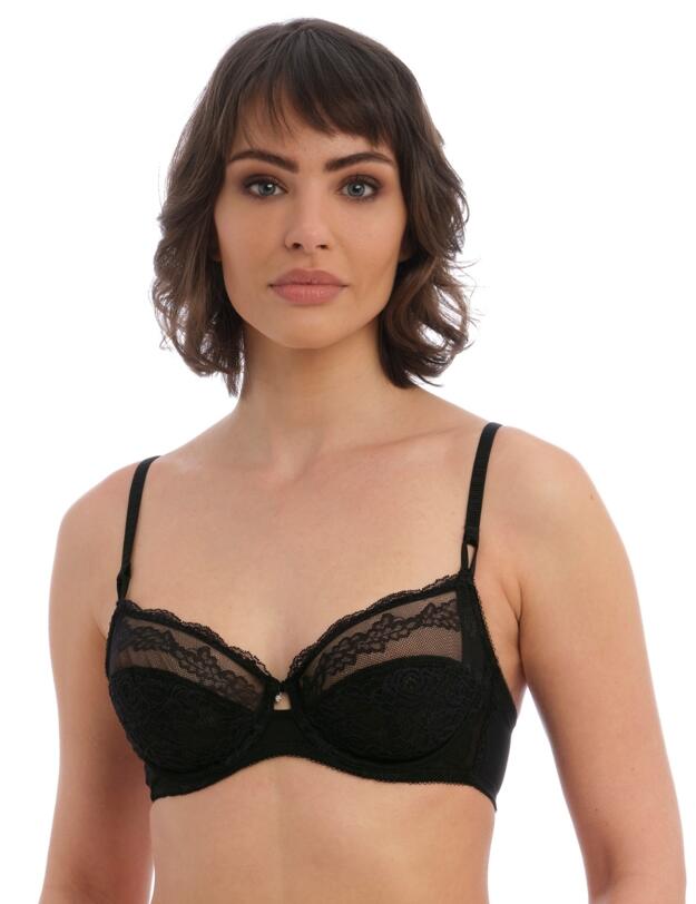 Wacoal Ravissant Balcony Bra Black