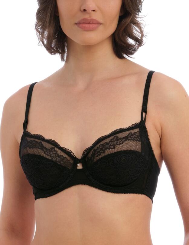 Wacoal Ravissant Balcony Bra Black