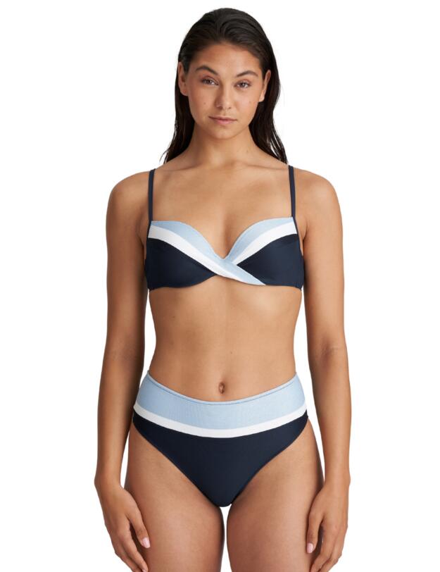 Marie Jo Sitges Padded Plunge Bikini Top Cloud Party