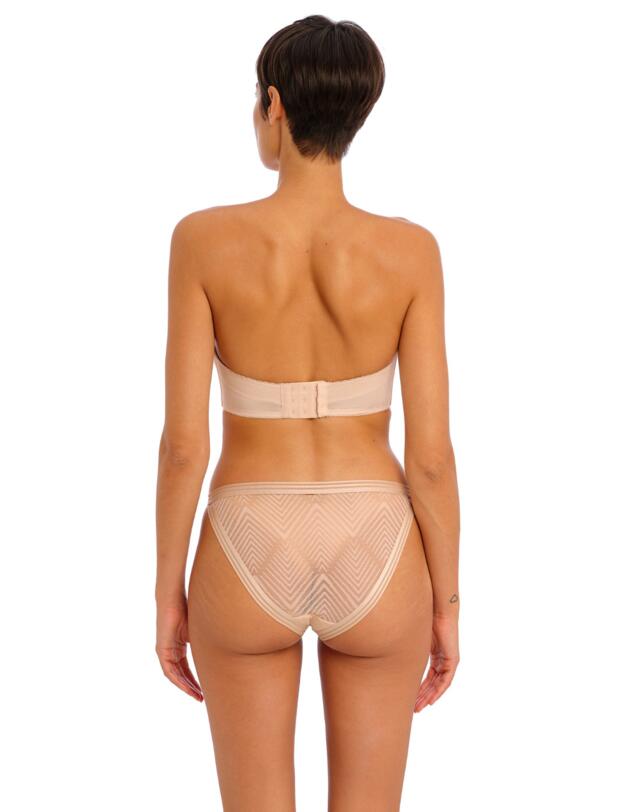Freya Tailored Padded Strapless Bra Natural Beige