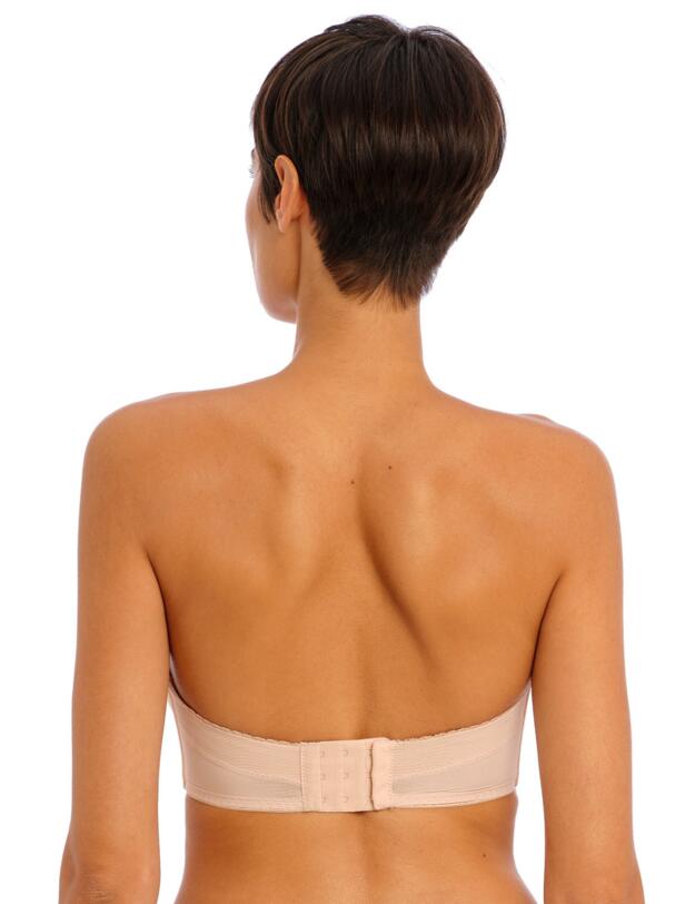 Freya Tailored Padded Strapless Bra Natural Beige