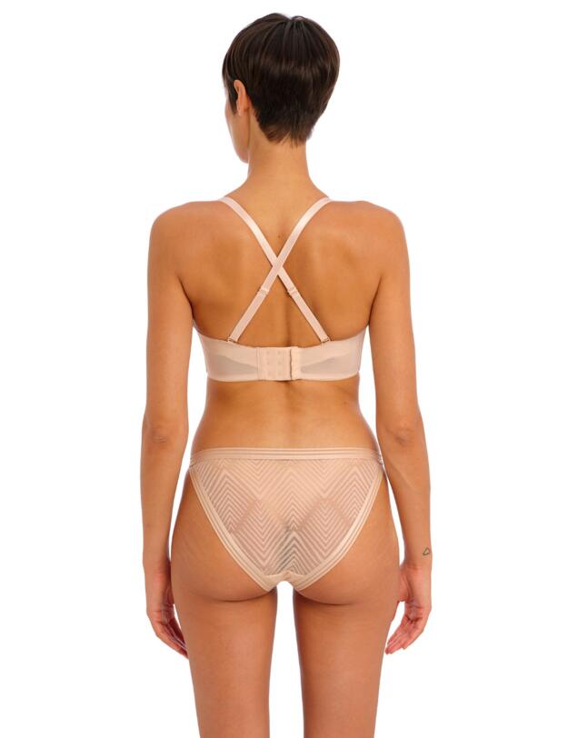 Freya Tailored Padded Strapless Bra Natural Beige