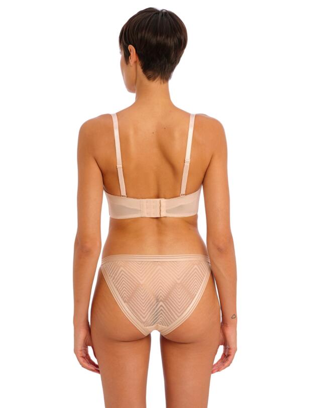 Freya Tailored Padded Strapless Bra Natural Beige