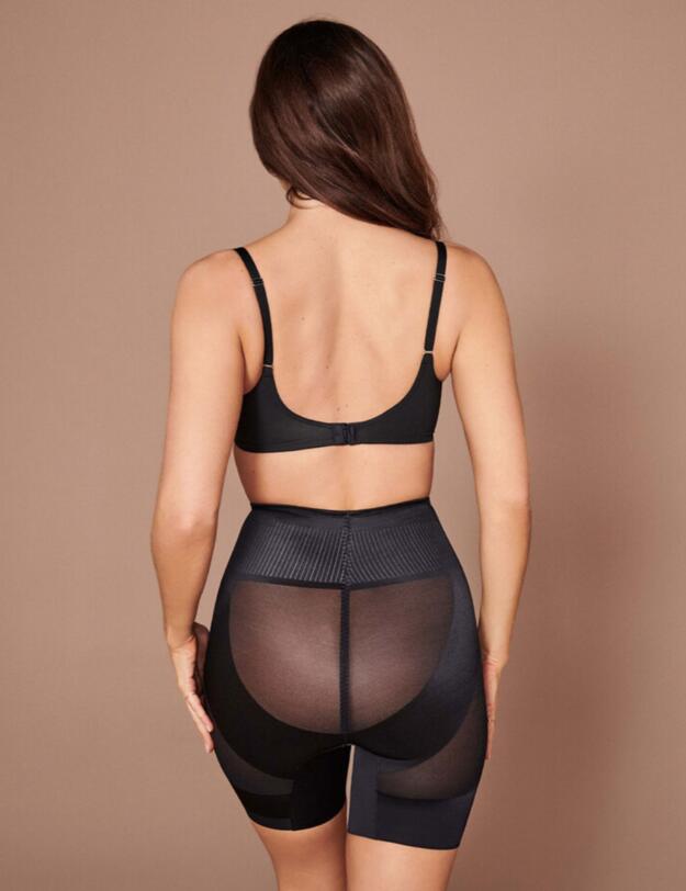  Wacoal Fit & Lift Long Leg Shaper Black