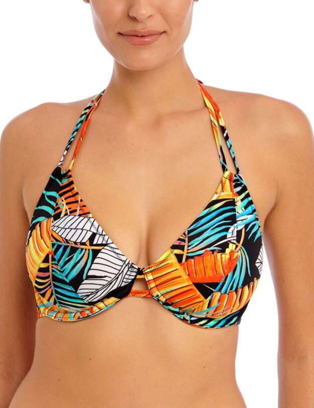 Freya Samba Nights Halterneck Bikini Top Multi