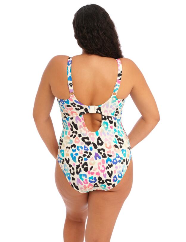 Elomi Party Bay Plunge Swimsuit Multi