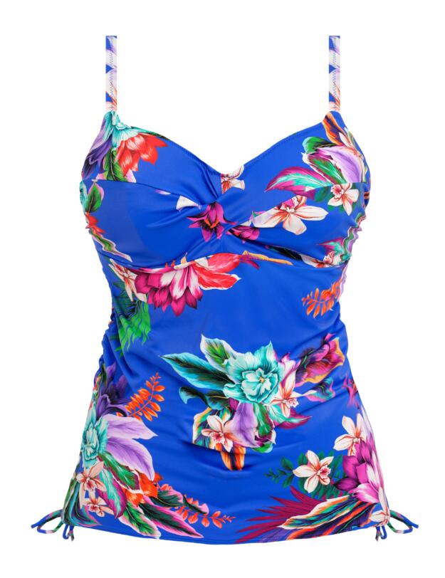 Fantasie Halkidiki Twist Front Tankini Top Ultramarine 