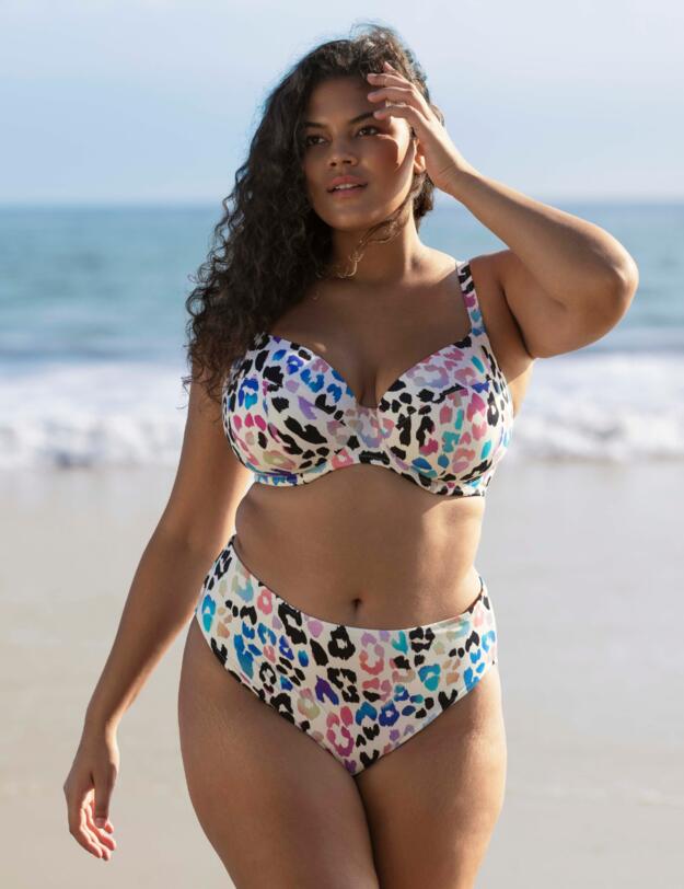 Elomi Party Bay Mid-Rise Bikini Brief Multi
