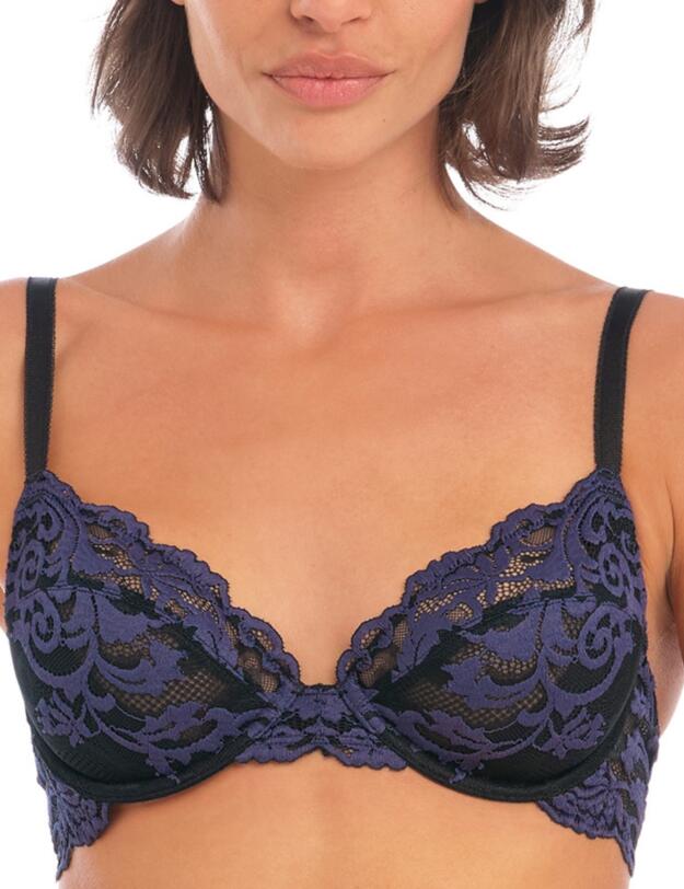 Wacoal Instant Icon Plunge Bra Black Eclipse
