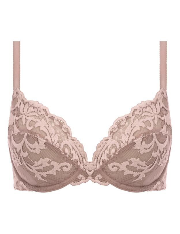 Wacoal Instant Icon Plunge Bra Cafe Au Lait