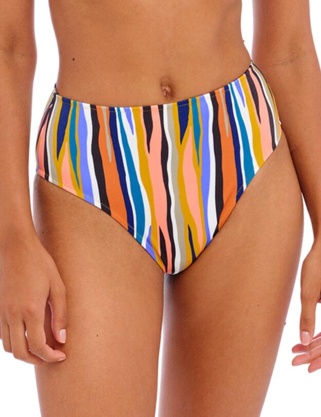 Freya Torra Bay High Waist Bikini Brief Multi 