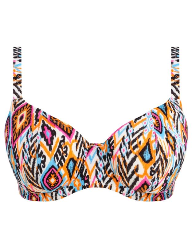 Freya Viva La Fiesta Plunge Bikini Top Multi