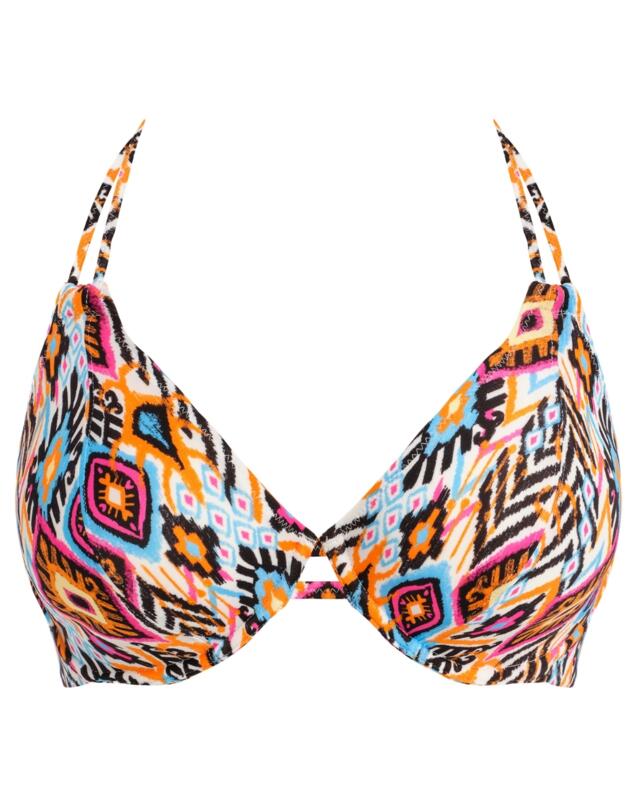 Freya Viva La Fiesta Halter Bikini Top Multi