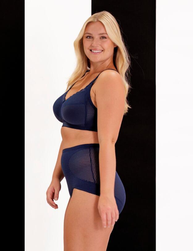 Miss Mary of Sweden Diamond Full Cup Bra Dark Blue