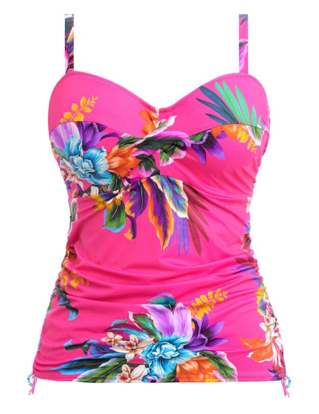 Fantasie Halkidiki Twist Front Tankini Top Orchid