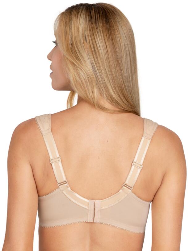 Miss Mary of Sweden Jacquard And Lace Full Cup Bra Beige