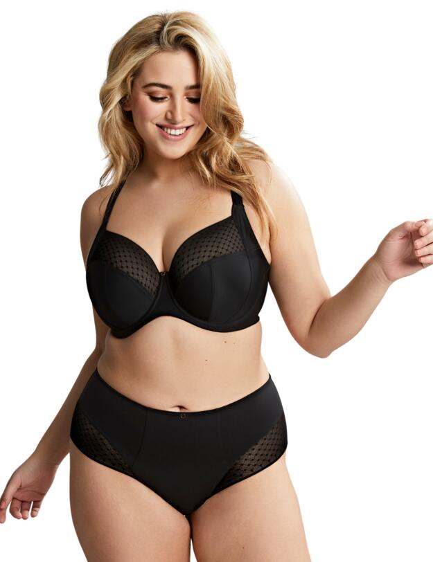 Sculptresse by Panache Bliss Deep Brief  Noir 