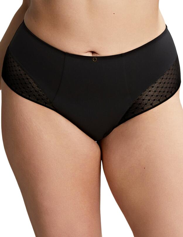 Sculptresse by Panache Bliss Deep Brief  Noir 