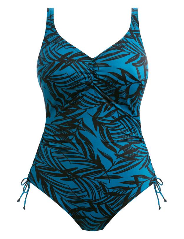 Fantasie Palmetto Bay V-Neck Swimsuit Zen Blue