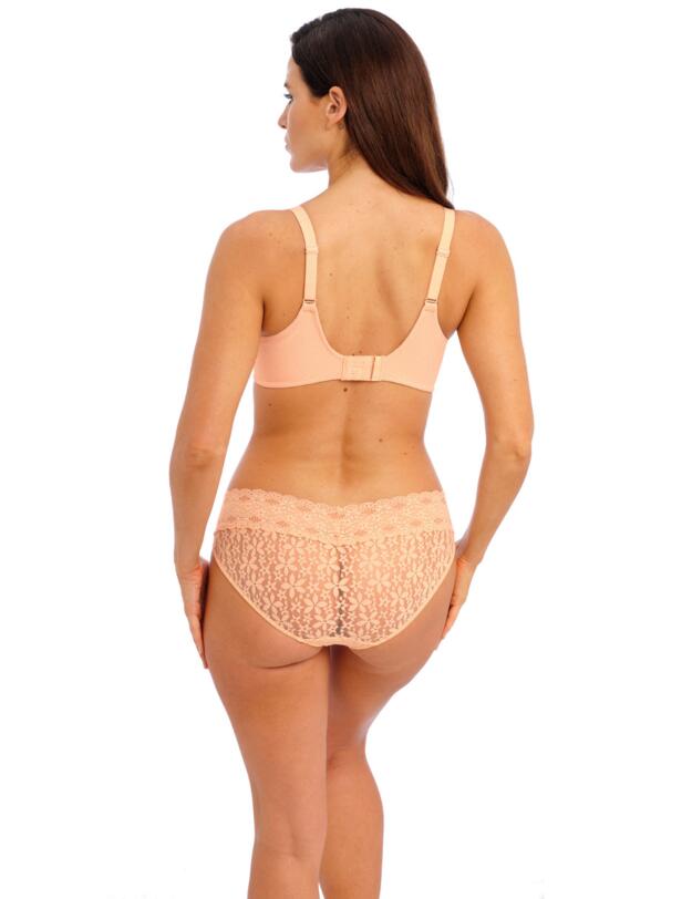 Wacoal Back Appeal Underwired Bra Almost Apricot 