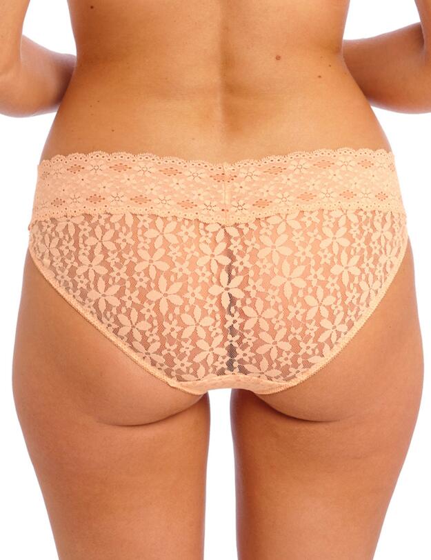 Wacoal Halo Lace Brief Almost Apricot 