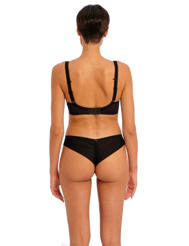 Freya Rose Blossom Moulded Plunge T-Shirt Bra Black