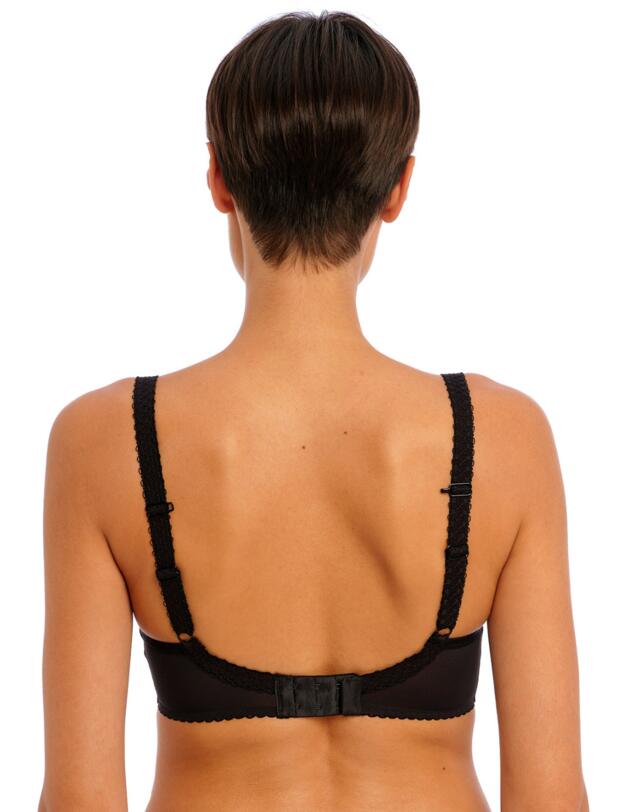 Freya Rose Blossom Moulded Plunge T-Shirt Bra Black