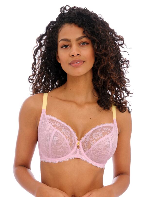 Freya Offbeat Underwired Plunge Bra Macaron