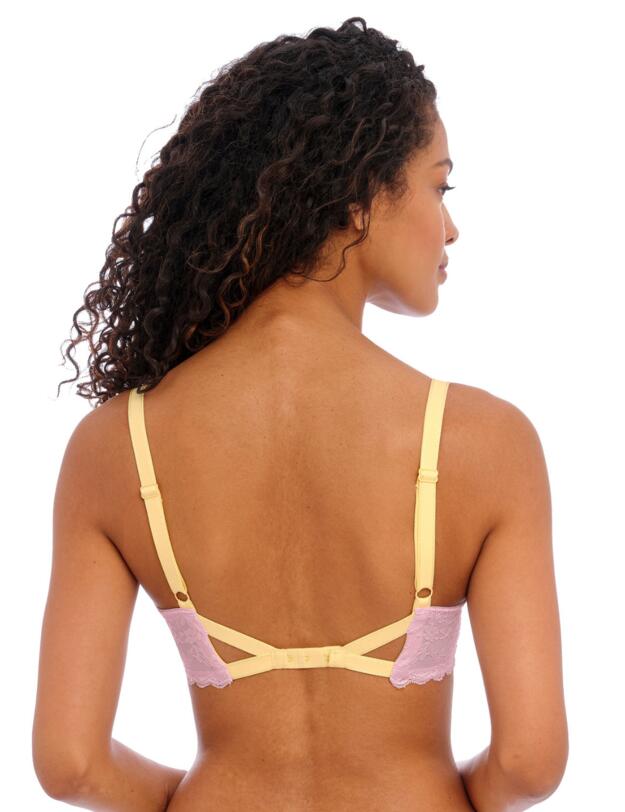 Freya Offbeat Underwired Plunge Bra Macaron