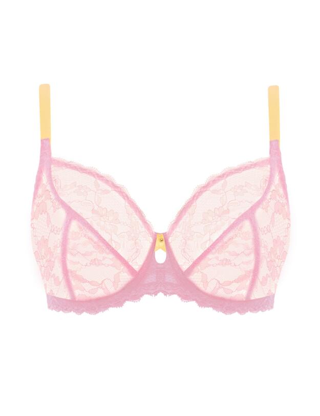 Freya Offbeat Underwired Plunge Bra Macaron