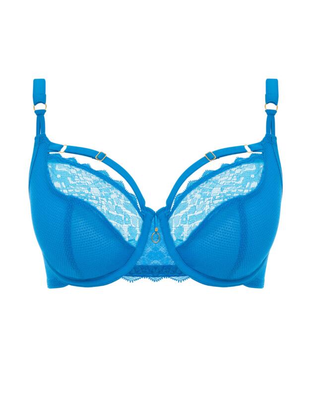 Freya Temptress Plunge Bra Med Blue