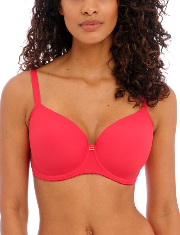 Freya Snapshot Moulded T-Shirt Bra Chilli Red