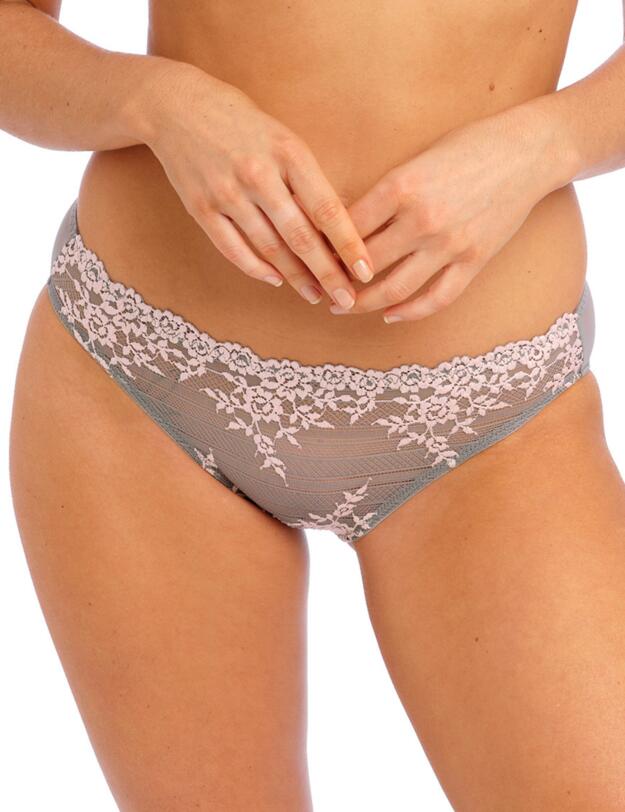 Wacoal Embrace Lace Brief Smoke/Crystal Pink