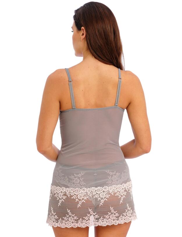 Wacoal Embrace Lace Chemise Smoke/Crystal Pink