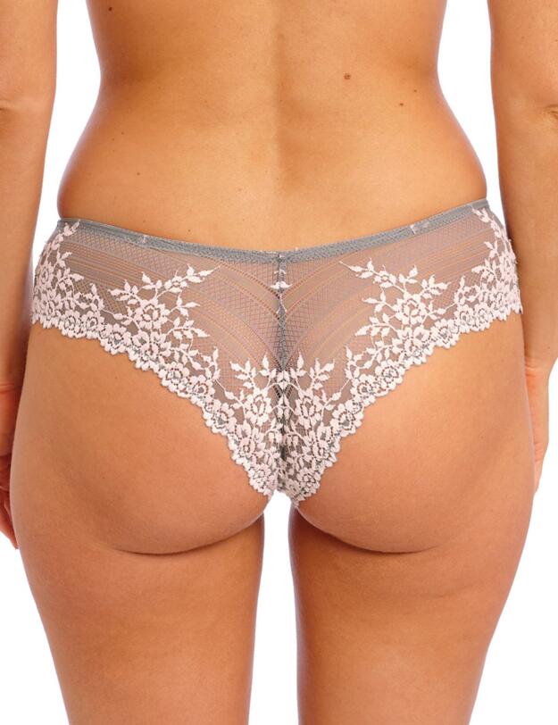 Wacoal Embrace Lace Tanga Smoke/Crystal Pink