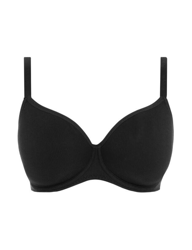 Freya Chill Moulded T-Shirt Bra Black